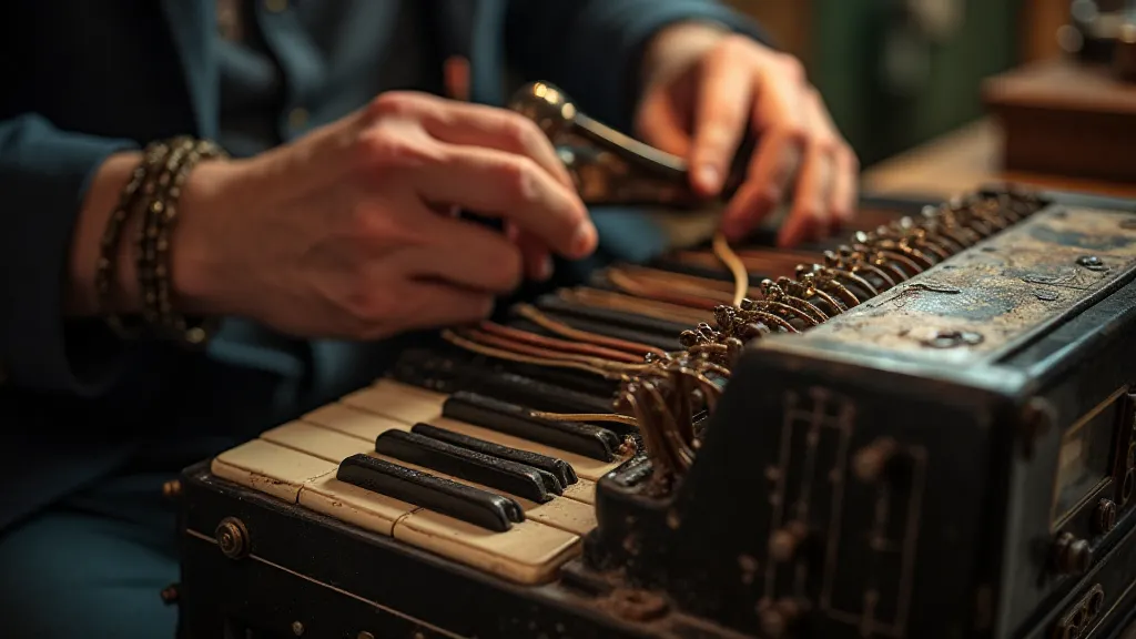 Accordion repair by craftsman