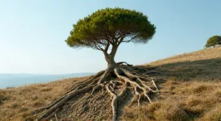 Echoes of the Seed: Fairy Rings as Memory of Past Forests